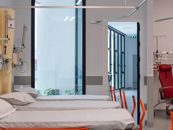 Recovery and patient rooms